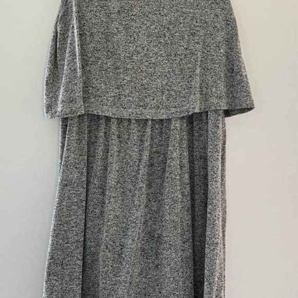 Old Navy grey nursing dress - Picture 3 of 6